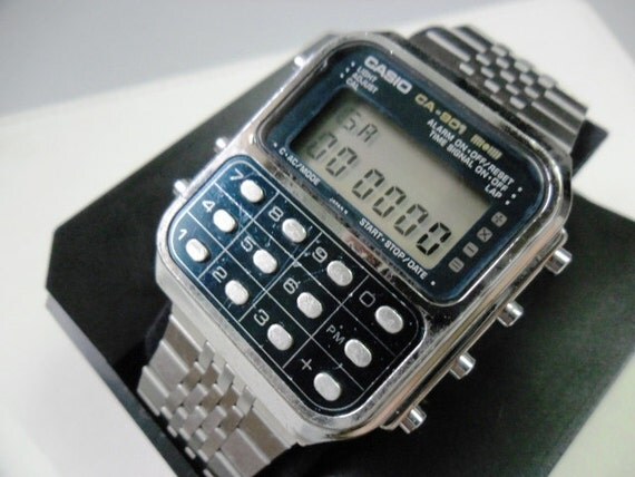 retro casio calculator
