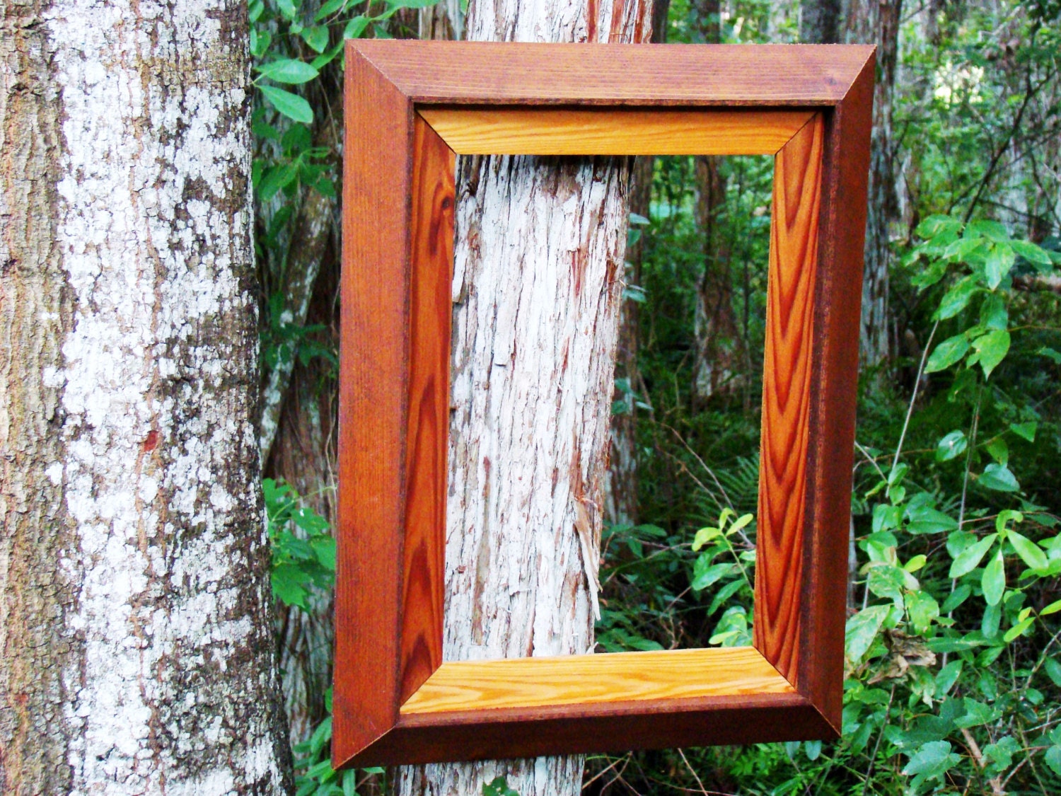 Rustic 12x18 frame handmade from beautiful red cedar wood large 12x18