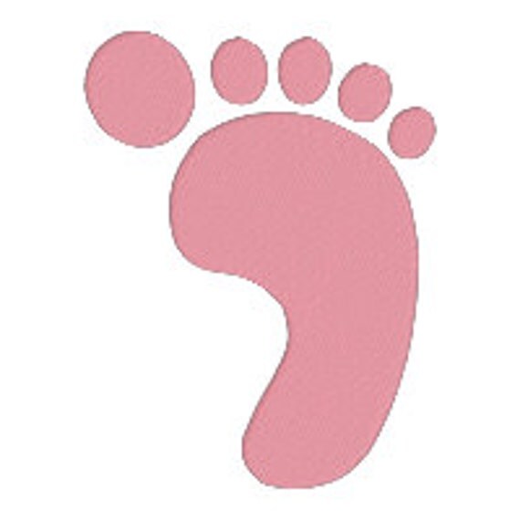 BUY 2 GET 1 FREE Sweet Baby Footprint Machine Embroidery