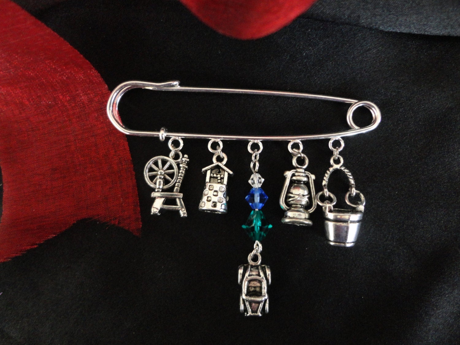 Outlander Inspired Kilt Pin Fraser Ridge Theme