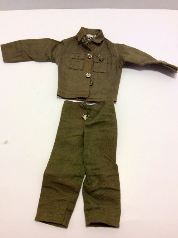 Vintage GI Joe Army Uniform by HAPPYHAPPYTOYSTOYS on Etsy