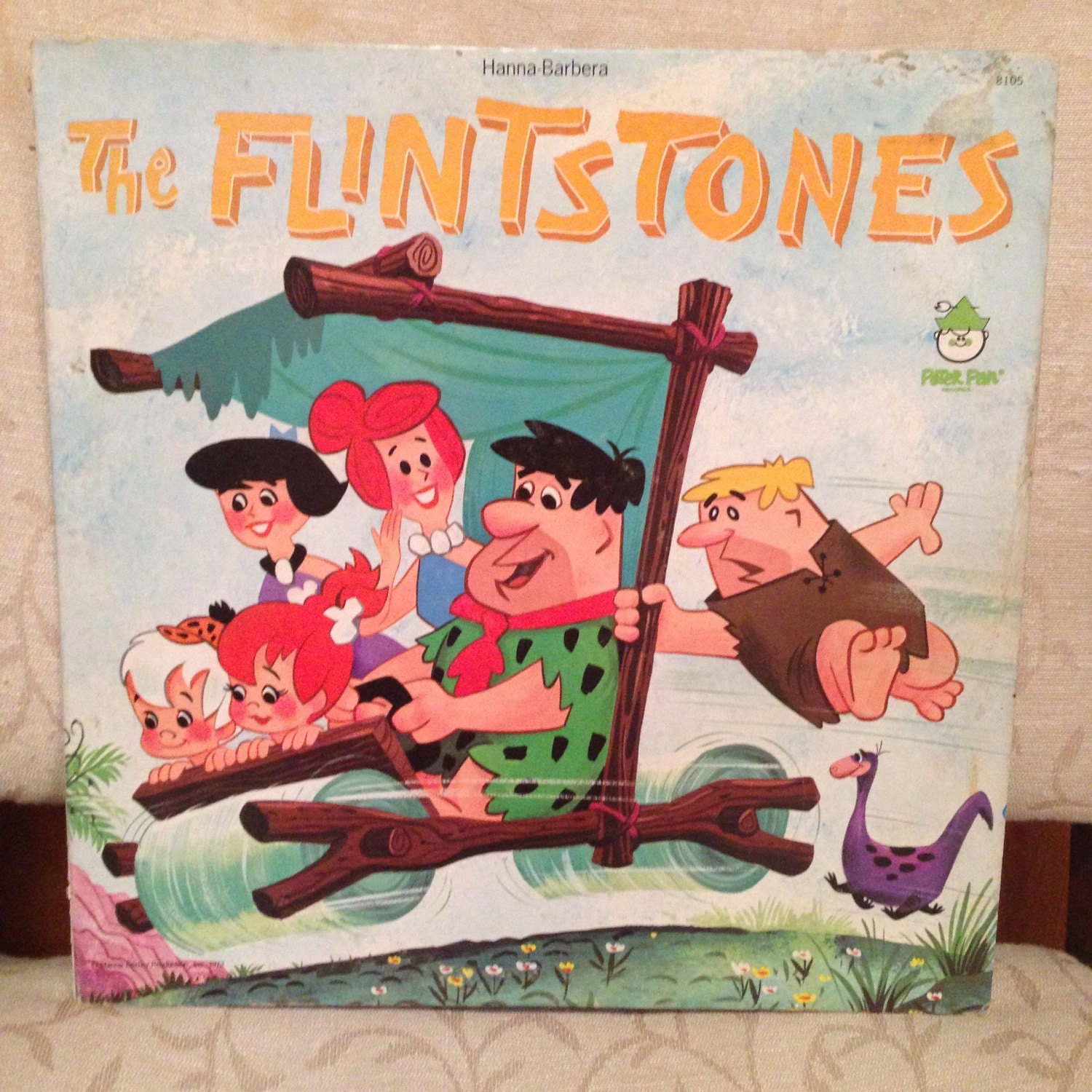 The Flintstones S/T Peter Pan Records Fred by VinylJunction