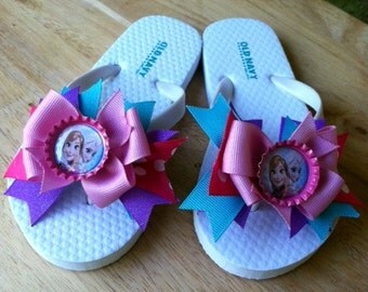 Frozen Flip Flops -Made to Order