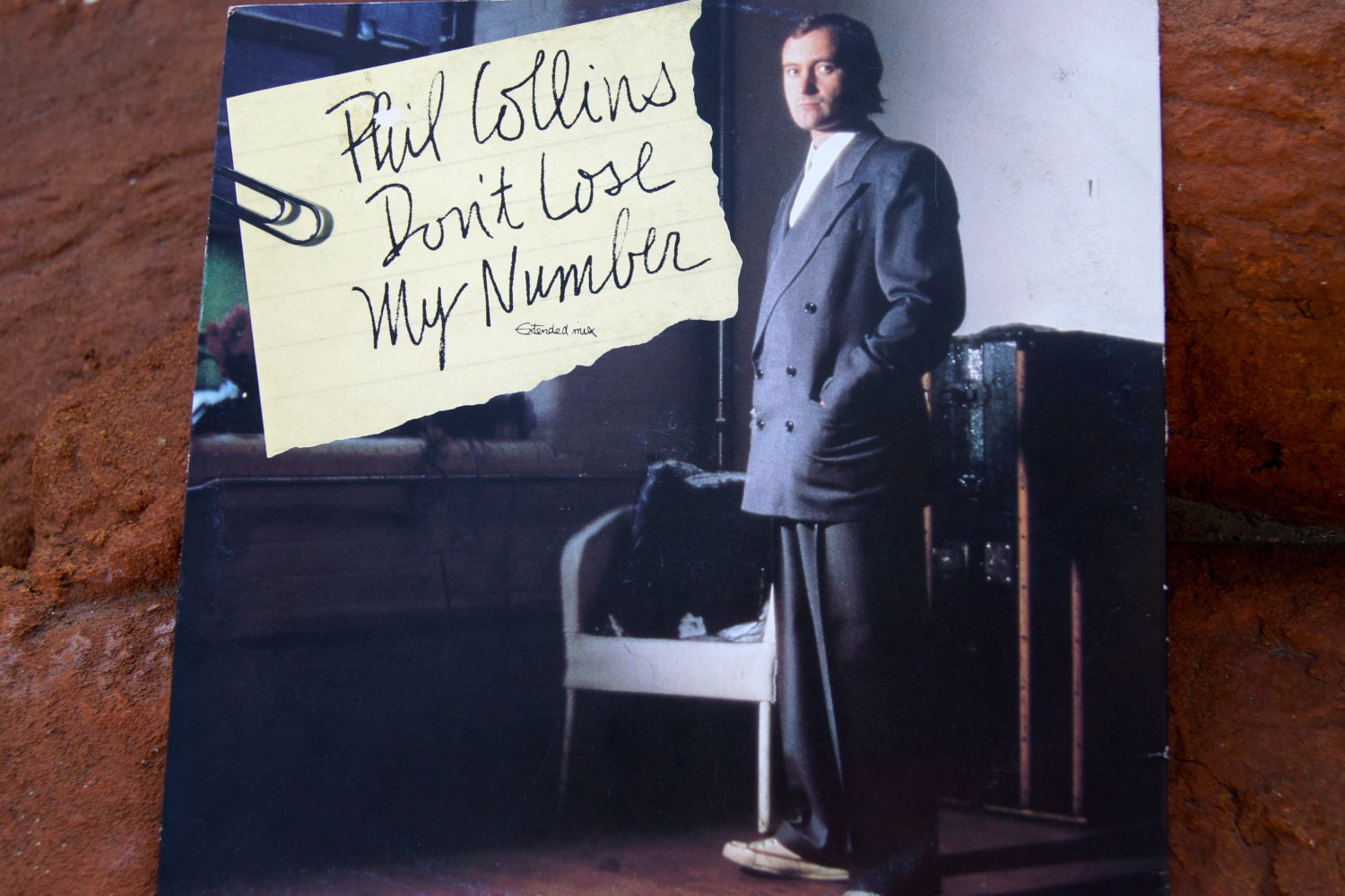 Phil Collins Don't Lose My Number Extended Remix Vinyl LP