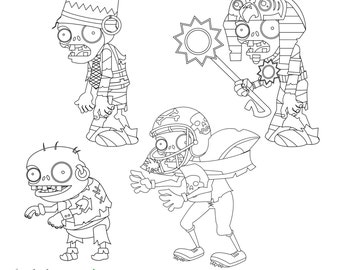 Pirate Coloring Pages Plants Vs Zombies 2 Sketch Coloring Page