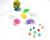 Minion Egg Container Loom Band Refill -kids gift 60 ct. bands rainbow loom kit Il_170x135