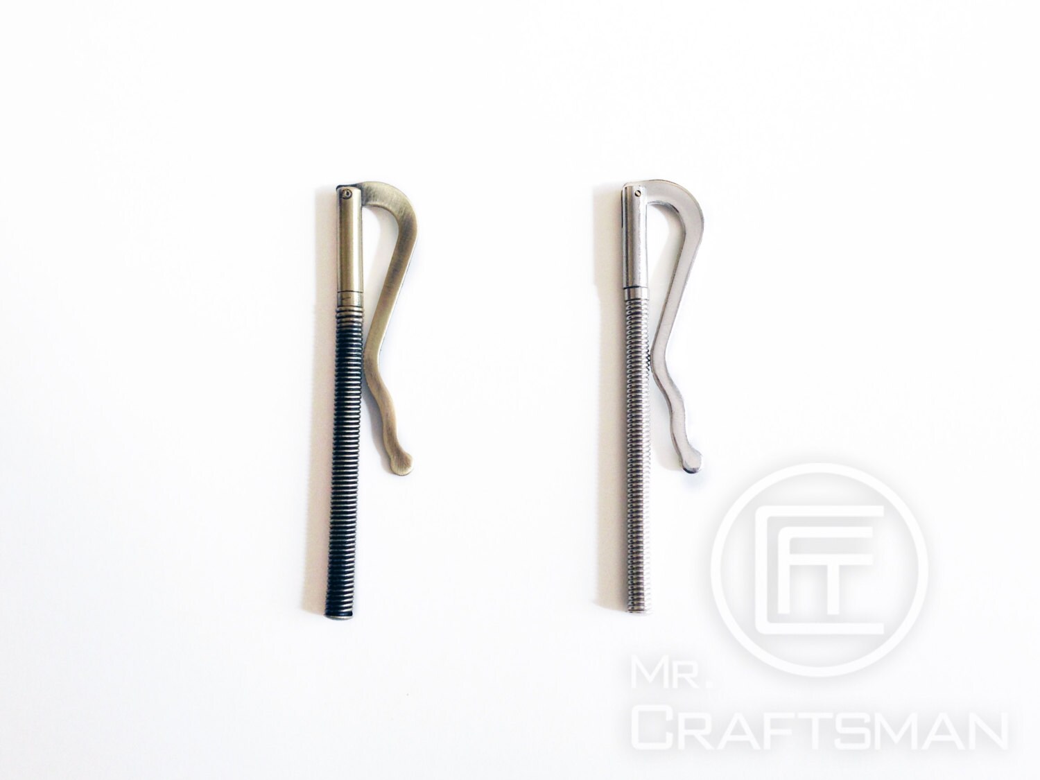 8cm spring money clip bar for men wallet by MrCraftsmanHK on Etsy