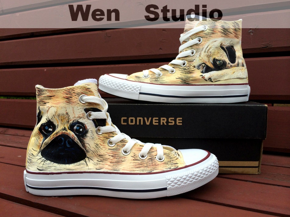 shoes for pugs i design pug converse custom pug shoes by wenwenstudio shoes for pugs i design pug converse custom pug shoes by wenwenstudio