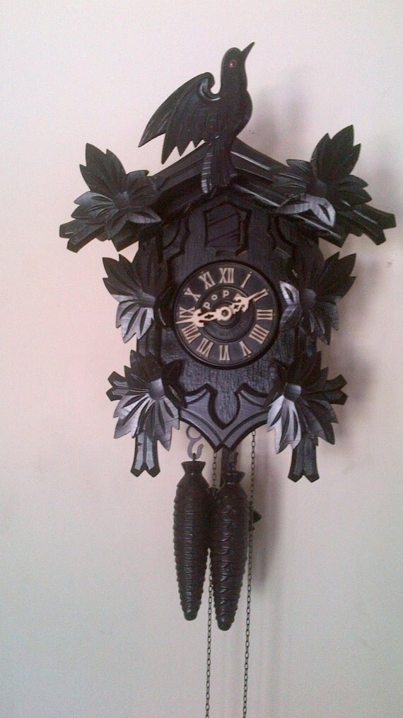 Japanese made cuckoo clock by cuckoo4clocks on Etsy
