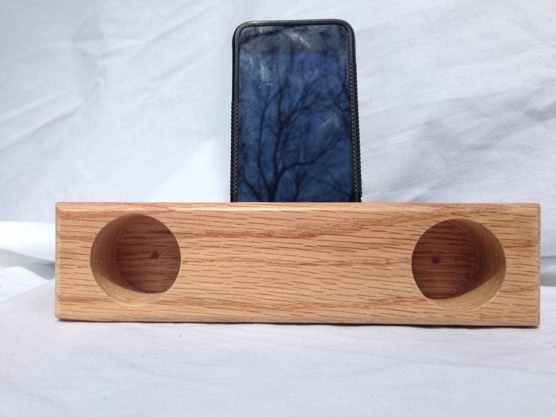 Wooden iPhone/iPod Acoustic Speaker/ Passive Amplifier