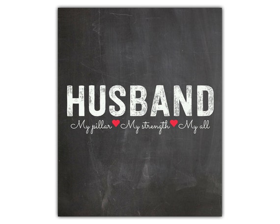 , 20th, 30th - anniversary gift for husband from wife - birthday gift ...