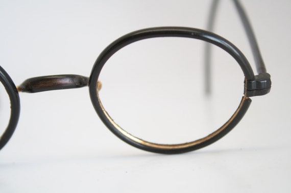 Vintage Glasses Frames Oval Eyeglass Frames Brown Zylo Windsor 