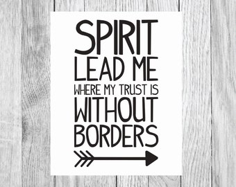 INSTANT DOWNLOAD Hillsong Oceans Song Print, Printable Art Wall Decor ...