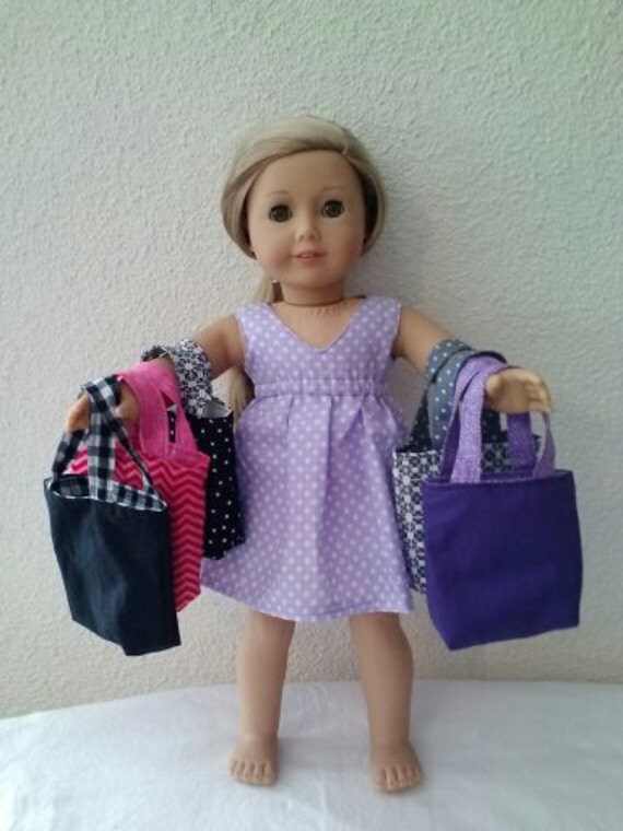 American girl doll tote bag AG doll bag doll tote bag doll