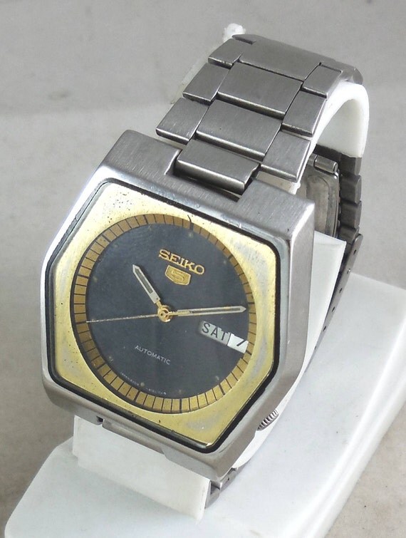 Original Vintage Seiko 5 Automatic 17j Japan 6309 610 Running original vintage seiko 5 automatic 17j japan 6309 610 running