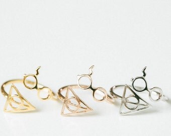 ... rings,cool ring,adjustable rings,Harry Potter Ring,cute ring,mens ring