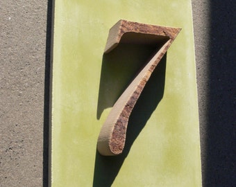 1-digit number from sandstone