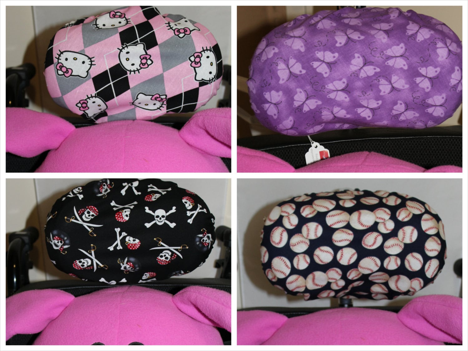 Pirate Wheelchair Headrest Cover Wheelchair Headrest Cover