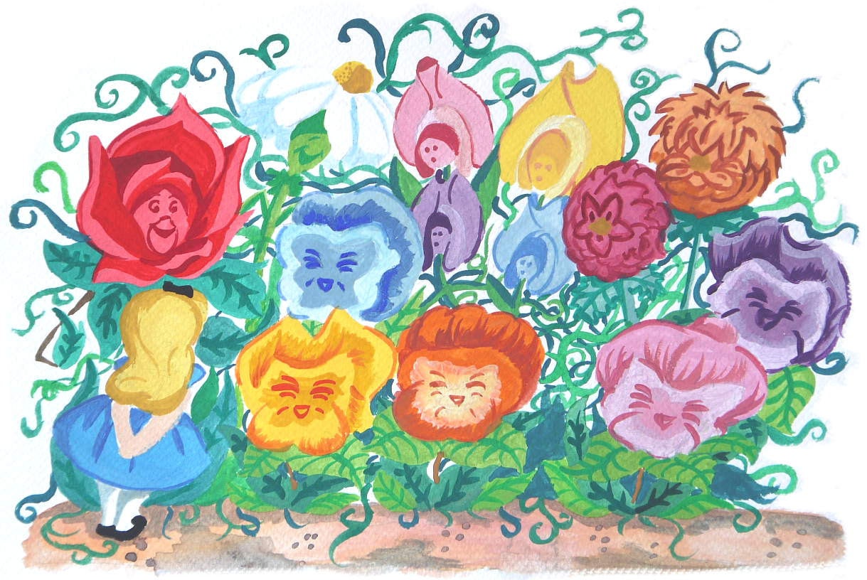 Fiore Alice Nel Paese Delle Meraviglie