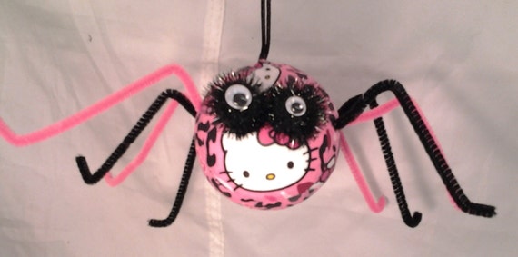 LAST ONE Spidey-Fan Spider Hello Kitty S27 by FunnyFarmBootik