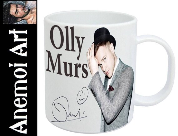 160 Olly Murs Signed Signature Cup Mug Secret Santa by AnemoiArt