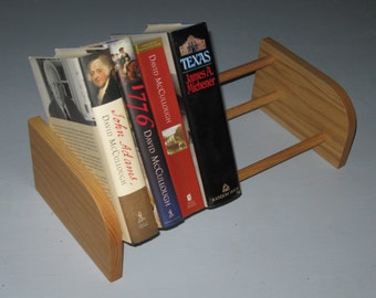 12" Oak Tabletop Book Shelf / CD Rack