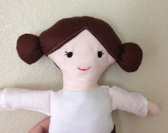 princess leia doll plush