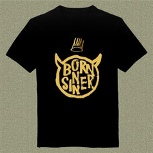 j cole born sinner t shirt