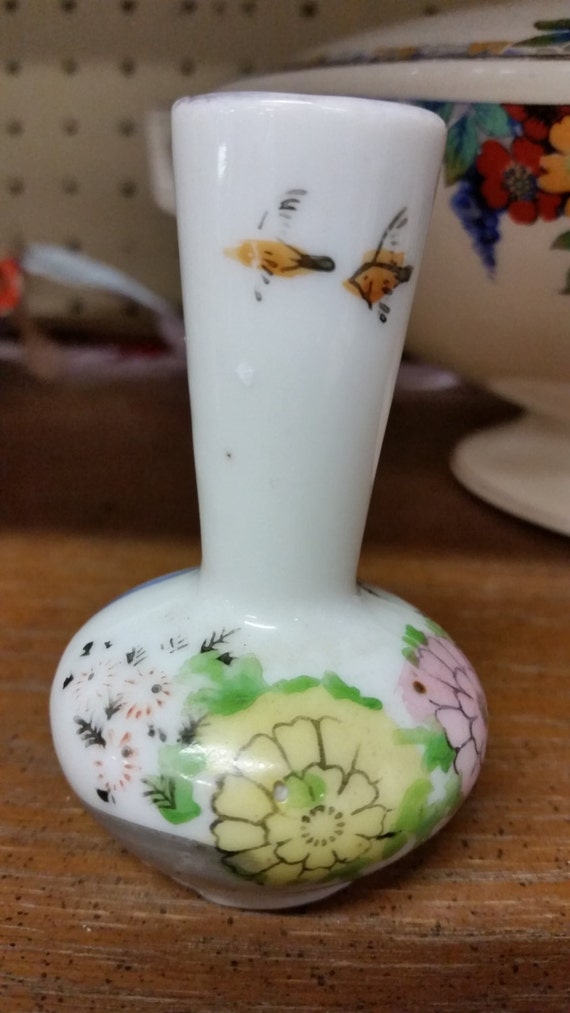 Mini Japan Bud Vase Vintage Miniature by ShellysSelectSalvage