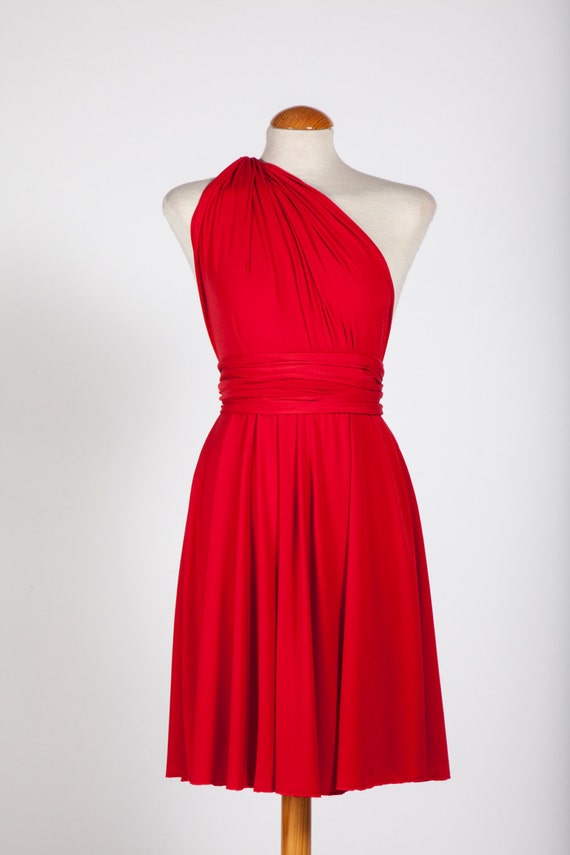red infinity gown