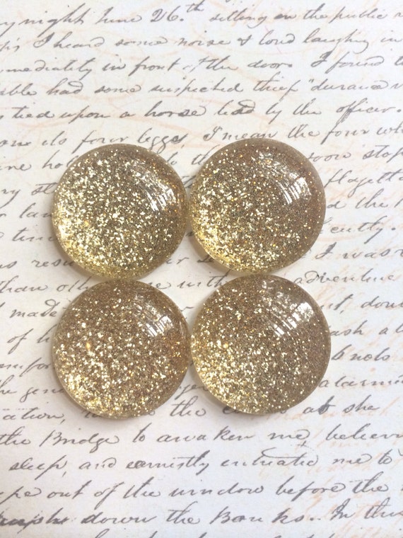 4 Glass Gold Gold Office by TheVelvetVine