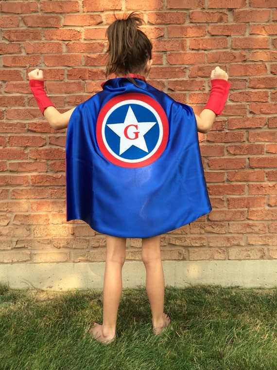 Captain America Cape present or Gift Perfect Boy by pipandbean