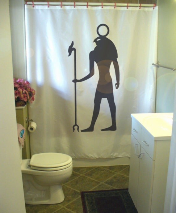 Egyptian god Ra Shower Curtain ancient deity Egypt sun solar