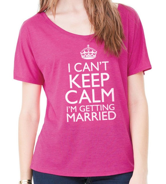 Wedding Gift I Can't Keep Calm I'm Getting Married by ebollo