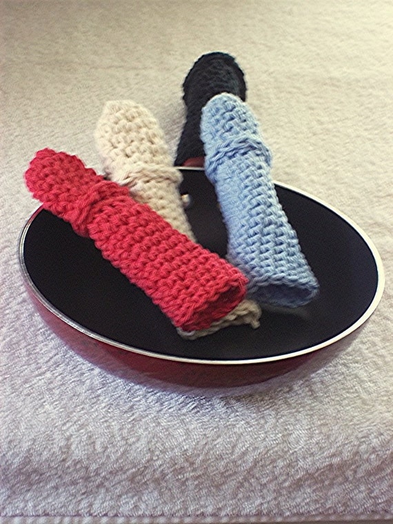 Items similar to Crochet Pot Holder for Handle of Pan / Pan Handle Pot