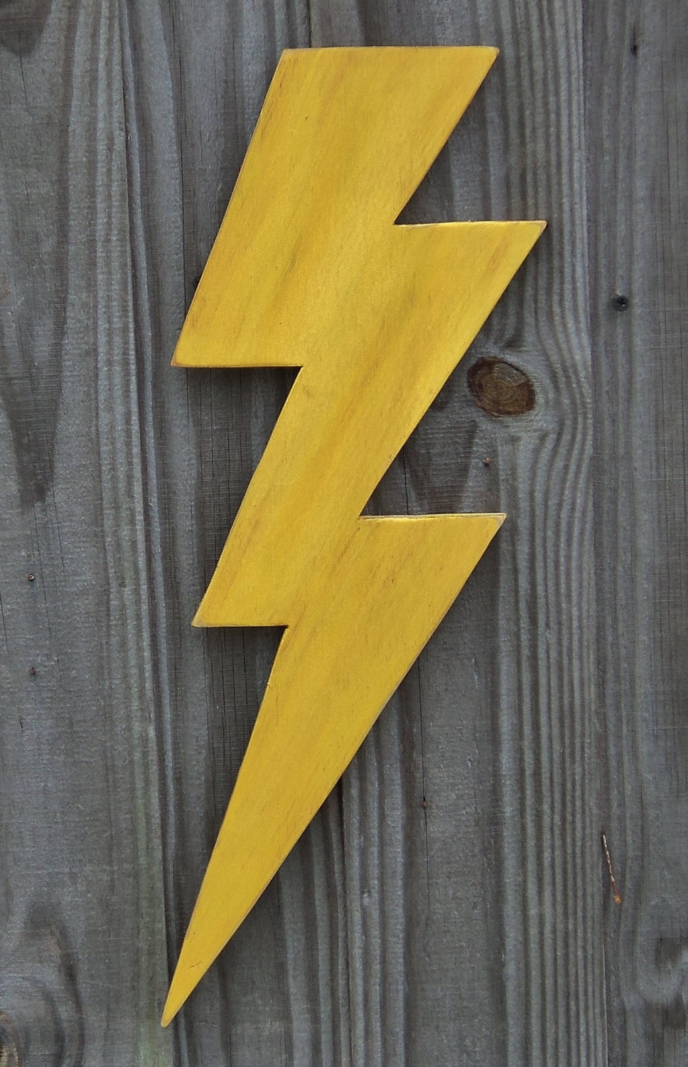 Wooden Lightning Bolt Thunder Storm Wall Decor Made To Order