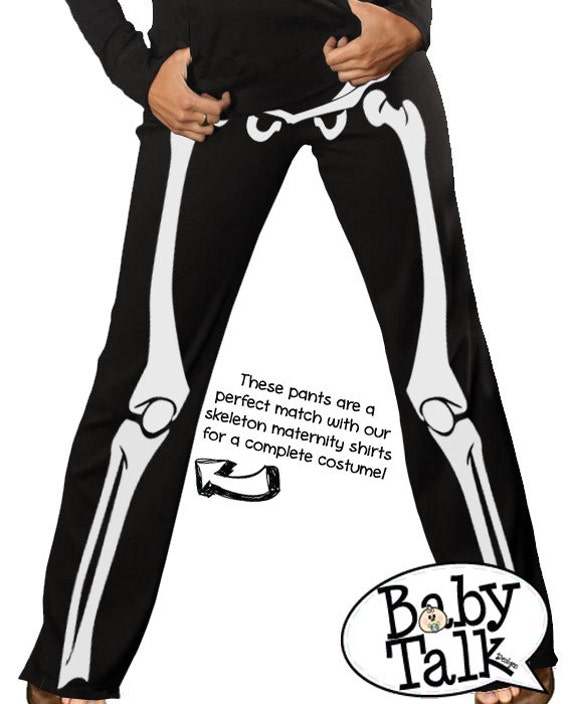 skeleton track pants