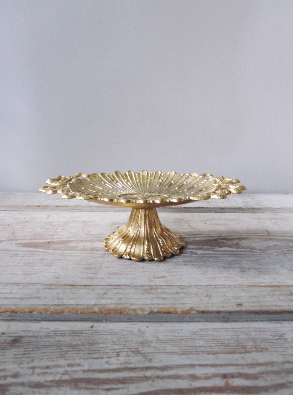 Gold Ormolu Soap Dish