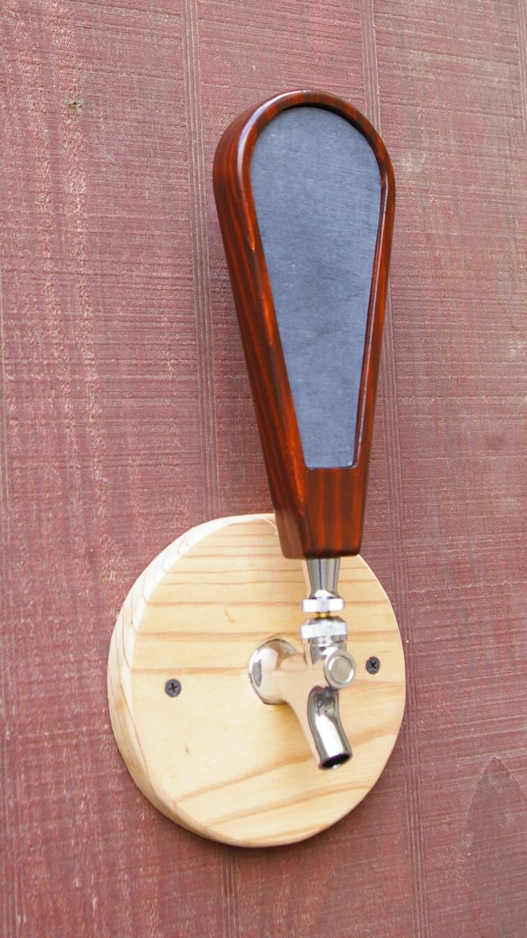 Beer Tap Handle with Chalkboard Insert