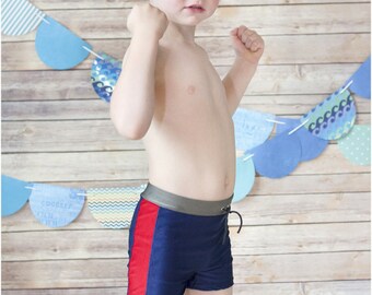 Monaco Swim Trunks: Boys Swim Trunks, Boys Swim Shorts, Boys Swimwear, Boys Swimsuit