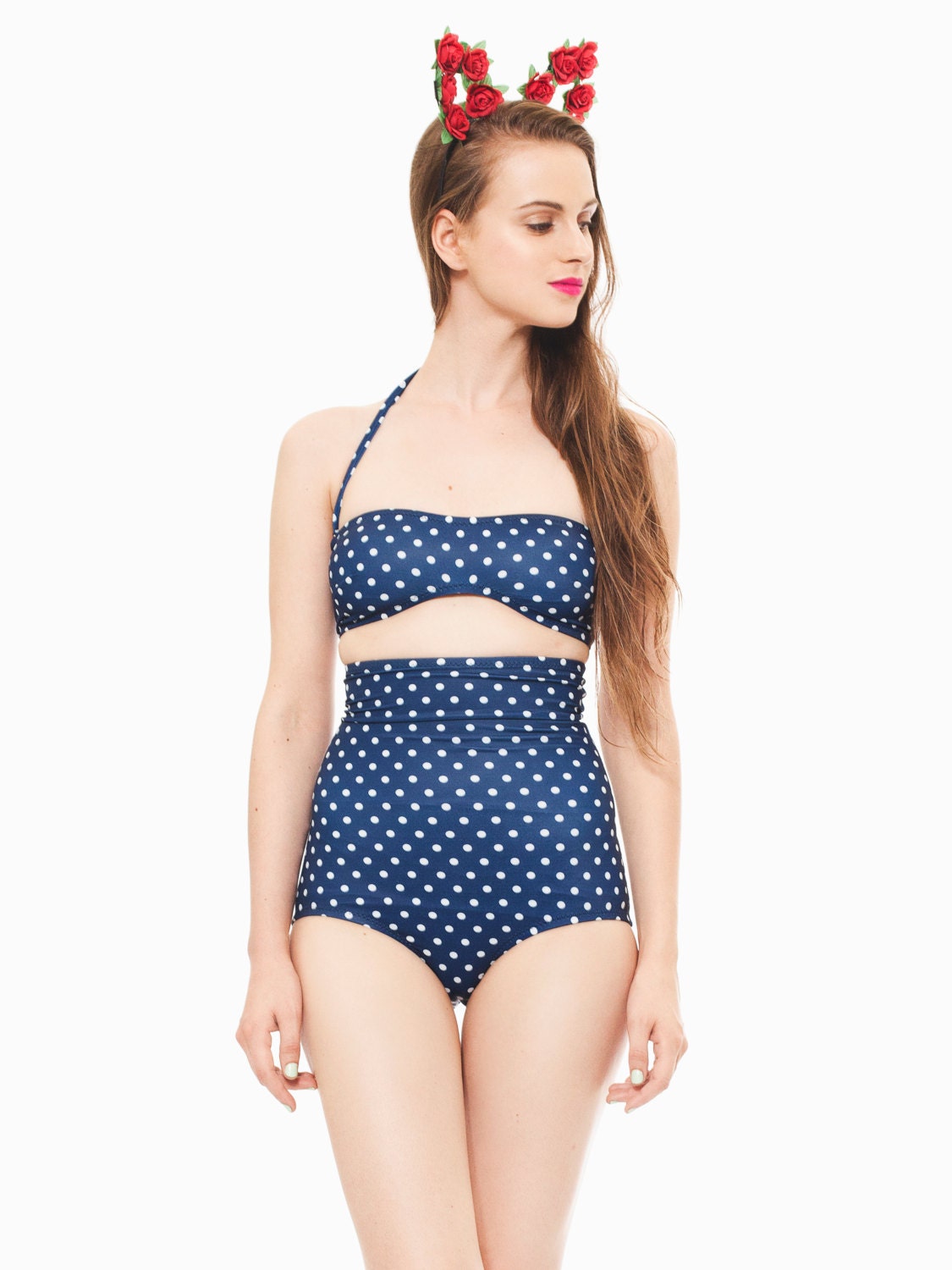 high waisted period swimwear