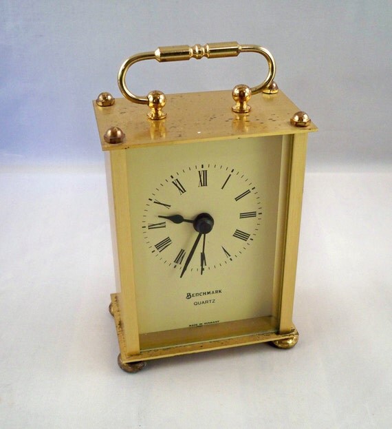 Vintage Benchmark West Germany Quartz Clock WORKS