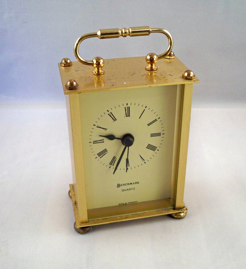 Vintage Benchmark West Germany Quartz Clock WORKS