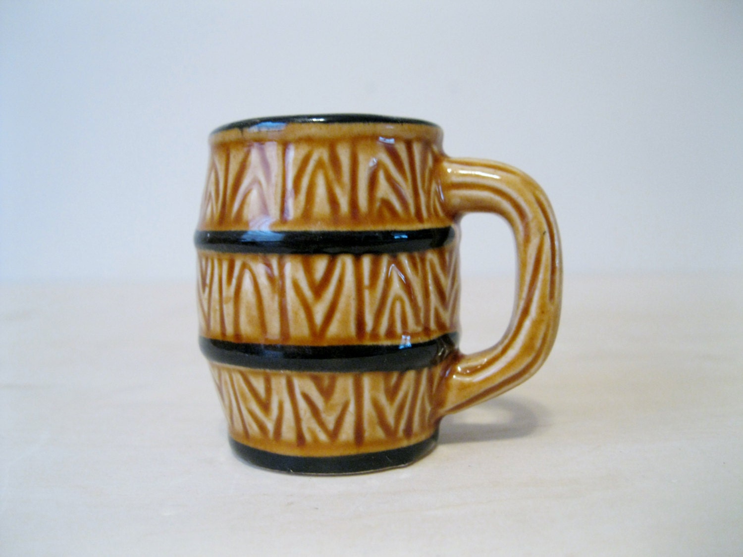 Vintage Ceramic Barrel Toothpick Holder by Suite22 on Etsy