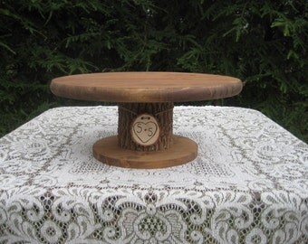 Rustic Cake Stand, Wedding Cake Stand, Rustic Wedding, Personalized Cake Stand, Log Cake Stand, Tree Cake Stand, Cupcake Stand, Wood Stand