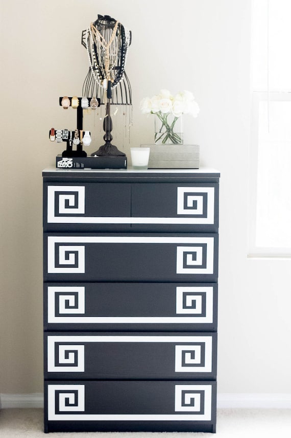 decals for ikea furniture hack greek key decals for malm