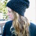 PATTERN- The Puff Slouch, PDF easy crochet pattern, black slouch, InStAnT DoWnLoAd, women, teen, unisex, slouchy, Permission to Sell