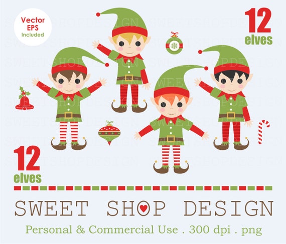 free holiday elf clipart - photo #44