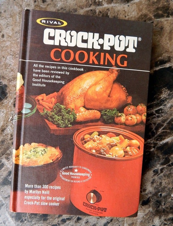1975 Crock Pot Cookbook Recipes by SomeWaresInTime on Etsy