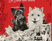 Christmas Print - Christmas Art - Personally Designed Art - Dogs At Christmas - Scottish Terriers -- May All Your Christmases Be ..... Christmas Print - Christmas Art - Personally Designed Art - Dogs At Christmas - Scottish Terriers -- May All Your Christmases Be .....